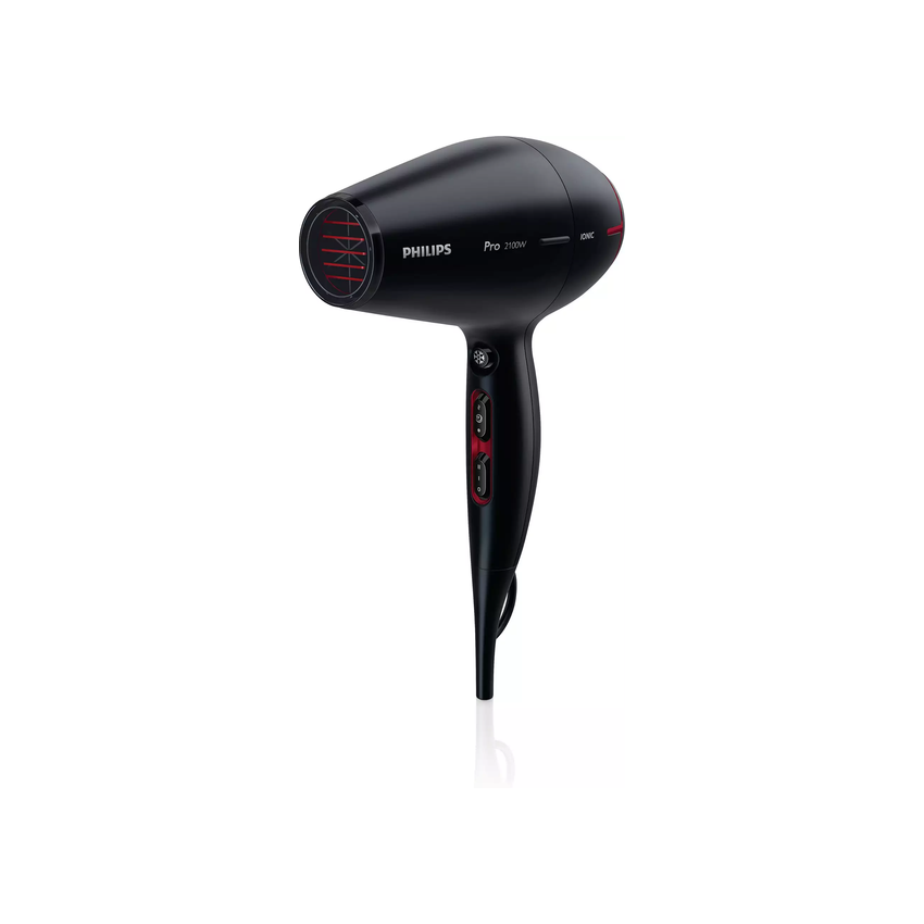 Philips Prestige Pro Hair Dryer - Black/Red (Photo: 8)